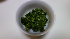 春　茶がら